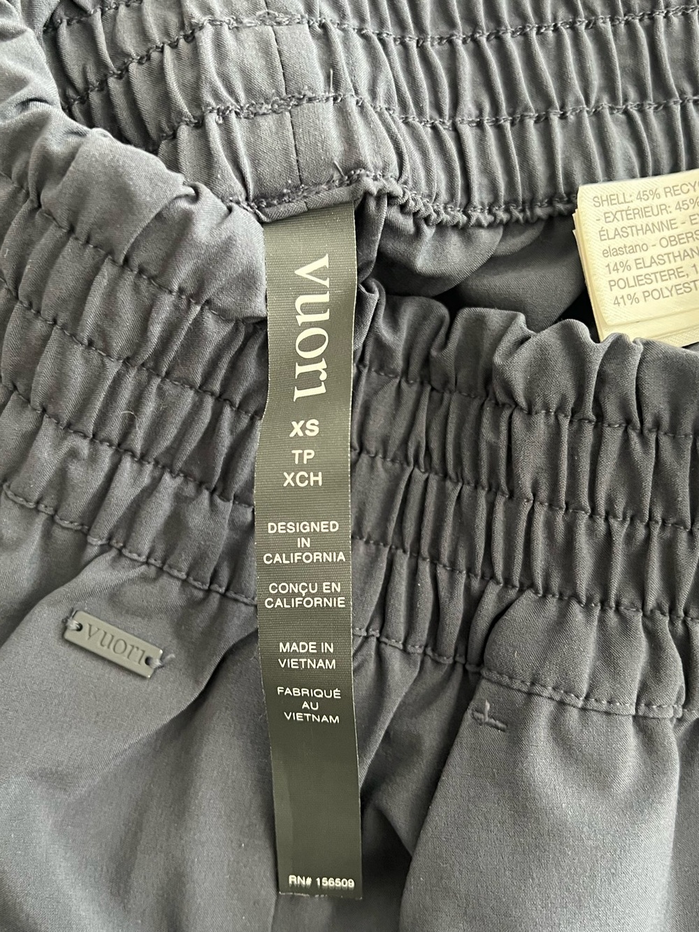 NWT Vuori Villa Wideleg Pant Azure XS High Rise Travel Lounge - Picture 9 of 10